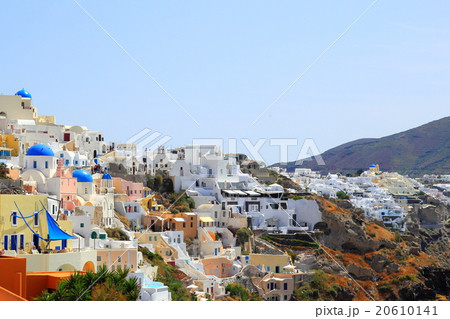 サントリーニ、イアの景色 20610141