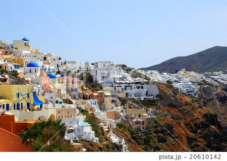 サントリーニ、イアの景色 20610142