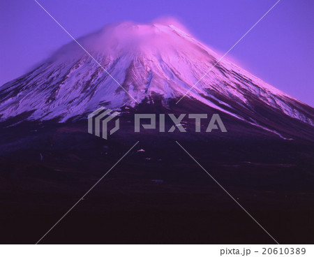 残照の富士山 20610389