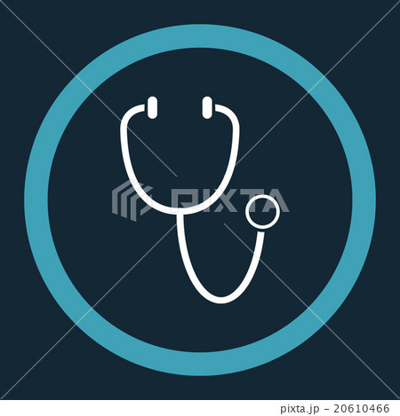 Stethoscope Rounded Vector Icon 20610466