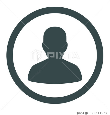 Portrait Rounded Vector Icon Portrait Rounded Vector Icon 20611075