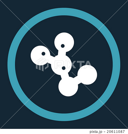 Microbes Colony Rounded Vector Icon 20611087