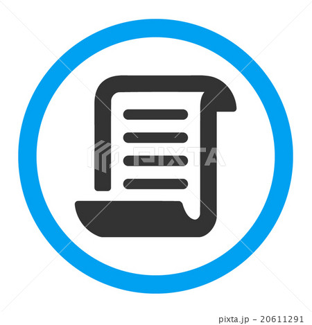 Paper Roll Rounded Vector Icon Paper Roll Rounded Vector Icon 20611291