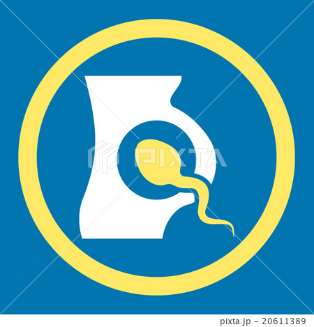Artificial Insemination Rounded Vector Icon 20611389