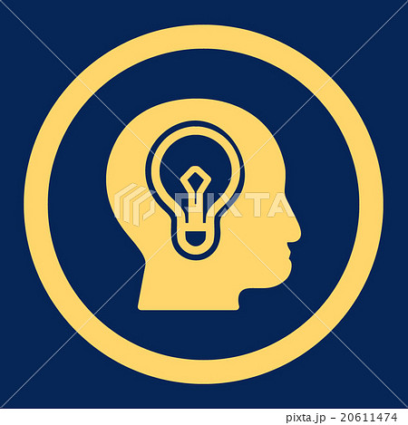 Idea Rounded Vector Icon 20611474