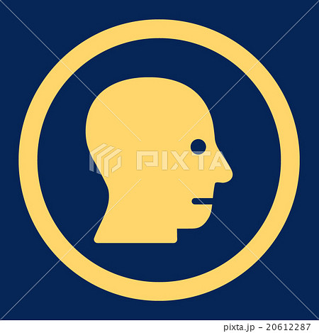 Patient Head Rounded Vector Icon Patient Head Rounded Vector Icon 20612287