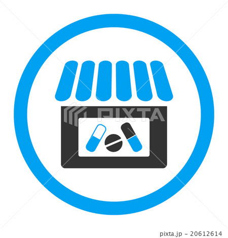 Drugstore Rounded Vector Icon Drugstore Rounded Vector Icon 20612614