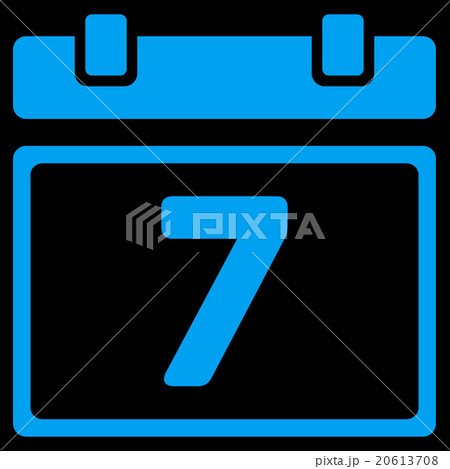 Week Flat Icon 20613708