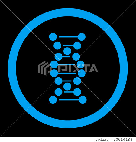 DNA Rounded Vector Icon 20614133