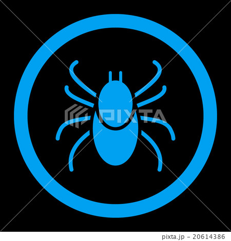 Mite Rounded Vector Icon Mite Rounded Vector Icon 20614386