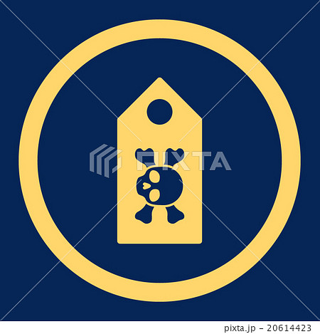 Death Label Rounded Vector Icon 20614423