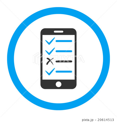Mobile Test Rounded Vector Icon 20614513