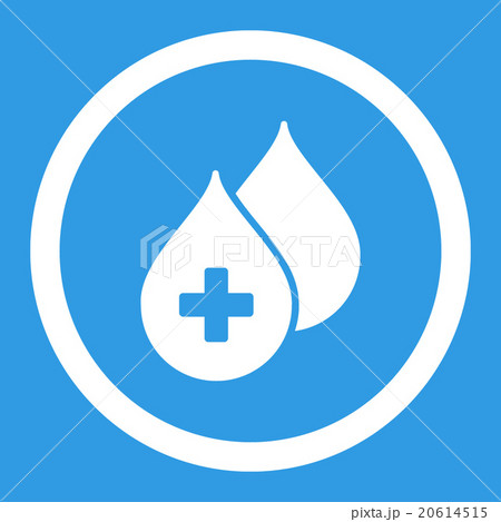 Medical Drops Rounded Vector Icon Medical Drops Rounded Vector Icon 20614515