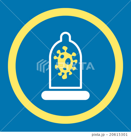 Infection Protection Rounded Vector Icon Infection Protection Rounded Vector Icon 20615301