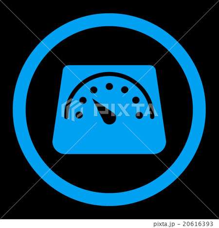 Weight Meter Rounded Vector Iconのイラスト素材 [20616393] - PIXTA