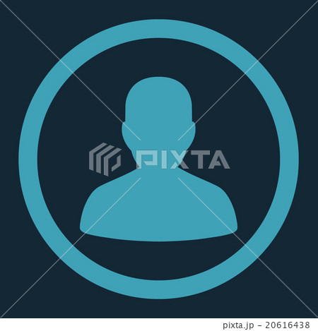 Portrait Rounded Vector Icon Portrait Rounded Vector Icon 20616438
