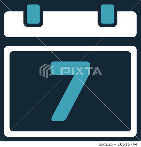 Week Flat Icon Week Flat Icon 20616744
