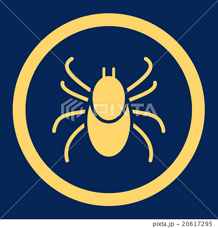 Mite Rounded Vector Icon Mite Rounded Vector Icon 20617295