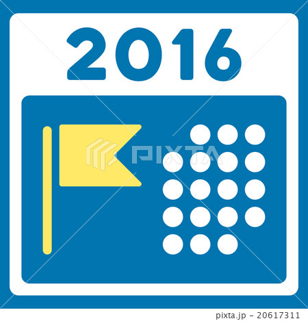 2016 Holiday Calendar Icon 2016 Holiday Calendar Icon 20617311