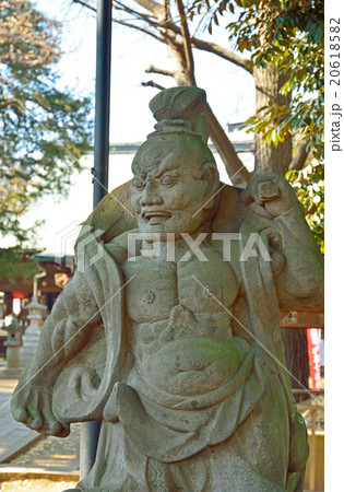 雑司ケ谷散歩：仁王像　鬼子母神 20618582
