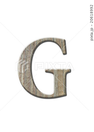 Woonden letters isolated on white. Clipping parth. 20618992