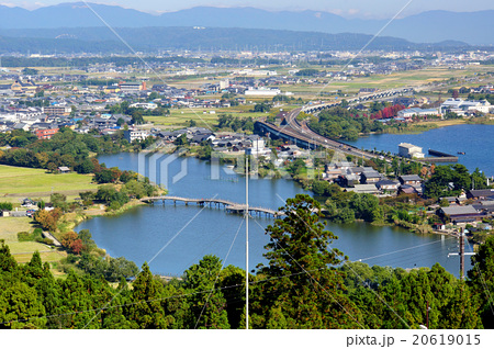 乙女ヶ池 滋賀県高島市 の写真素材