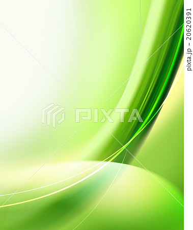 エコロジー　エコ背景　エコロジー背景　曲線模様　アブストラクト 20620391