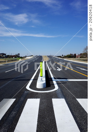 国道17号上尾道路 桶川北本icへ 部分開通 桶川市川田谷の写真素材 6418