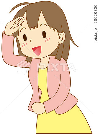 見渡す女性 見渡す女性 20620806