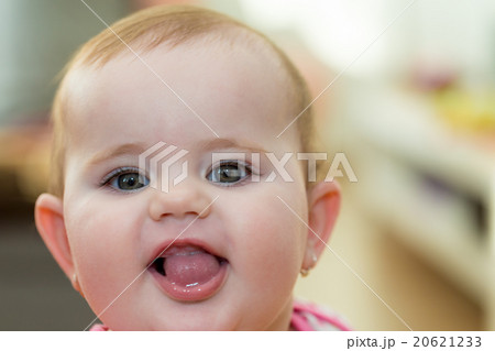 Happy cute little girl 20621233