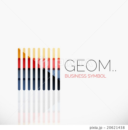 Logo, linear abstract geometric icon 20621438