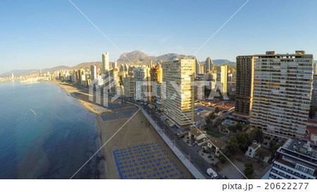 Panoramic aerial view of Playa de Levante Benidorm Panoramic aerial view of Playa de Levante Benidorm 20622277