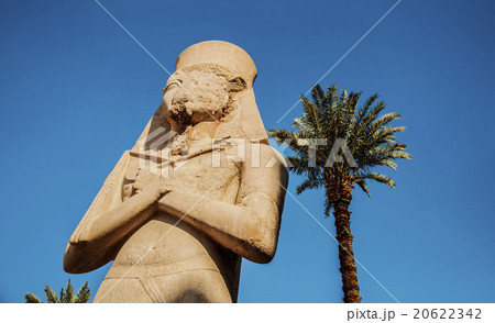 Rameses II Statue in Karnak, Egyptian Temple 20622342