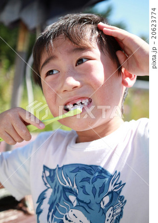 男の子 歯磨き 男の子 歯磨き 20623774