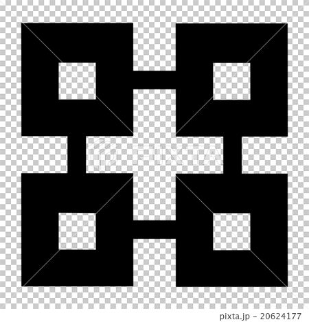 佐々木氏　四つ目結　 20624177
