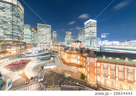 東京駅夜景(2016年2月18日現在) 東京駅夜景(2016年2月18日現在) 20624443