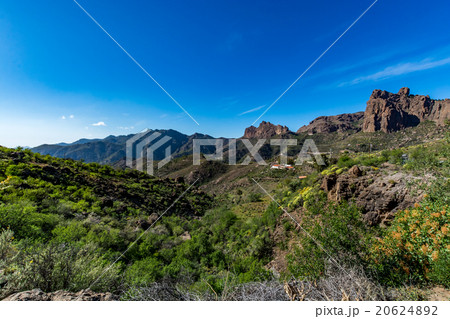 Spectacular panoramic view of Fataga valley 20624892