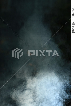 texture of the smoke on a black background 20626630