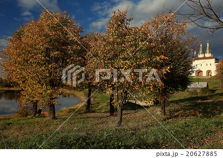 Russian church summer landscape Russian church summer landscape 20627885