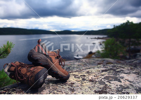 trekking shoes dry in the mountains trekking shoes dry in the mountains 20629337