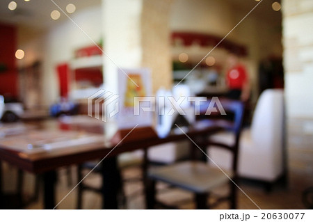 blurred background in the Italian cafes 20630077