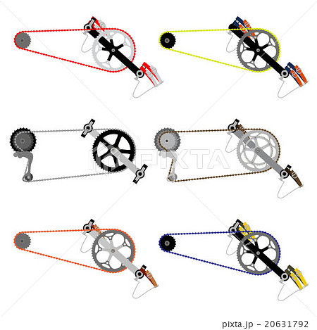 Bicycle chain sprocket 20631792