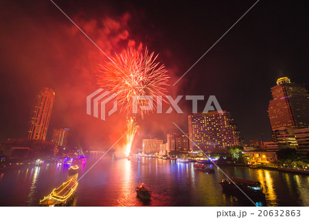 Firework at Chao Phraya River 20632863