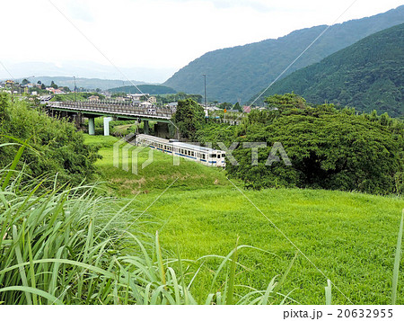 JR九州 豊肥本線 立野スイッチバックから見た風景 JR九州 豊肥本線 立野スイッチバックから見た風景 20632955