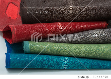 Stingray exotic leather, hide, skins in 5 colors 20633256