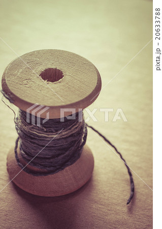 Vintage wooden spool Vintage wooden spool 20633788
