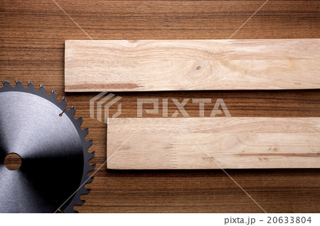 Woodwork elements with two piece of wood slats. Woodwork elements with two piece of wood slats. 20633804