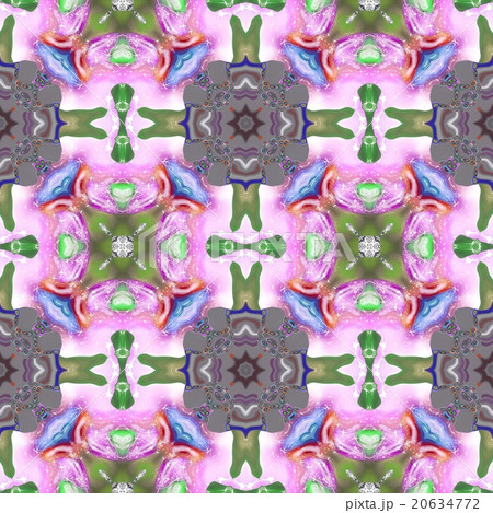 Kaleidoscopic ornamental pattern 20634772