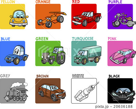 main colors cartoon collection main colors cartoon collection 20636188