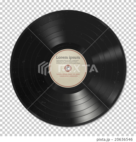 Vinyl record with dust on the surface. Vinyl record with dust on the surface. 20636546